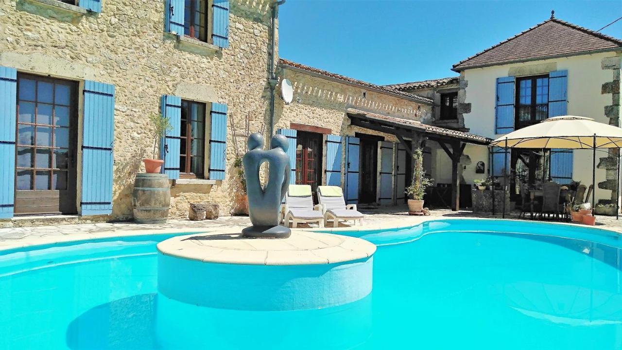 Savignac-de-Duras Luxury B&B Maison A Votre Sante, In Bordeaux Wine Region מראה חיצוני תמונה