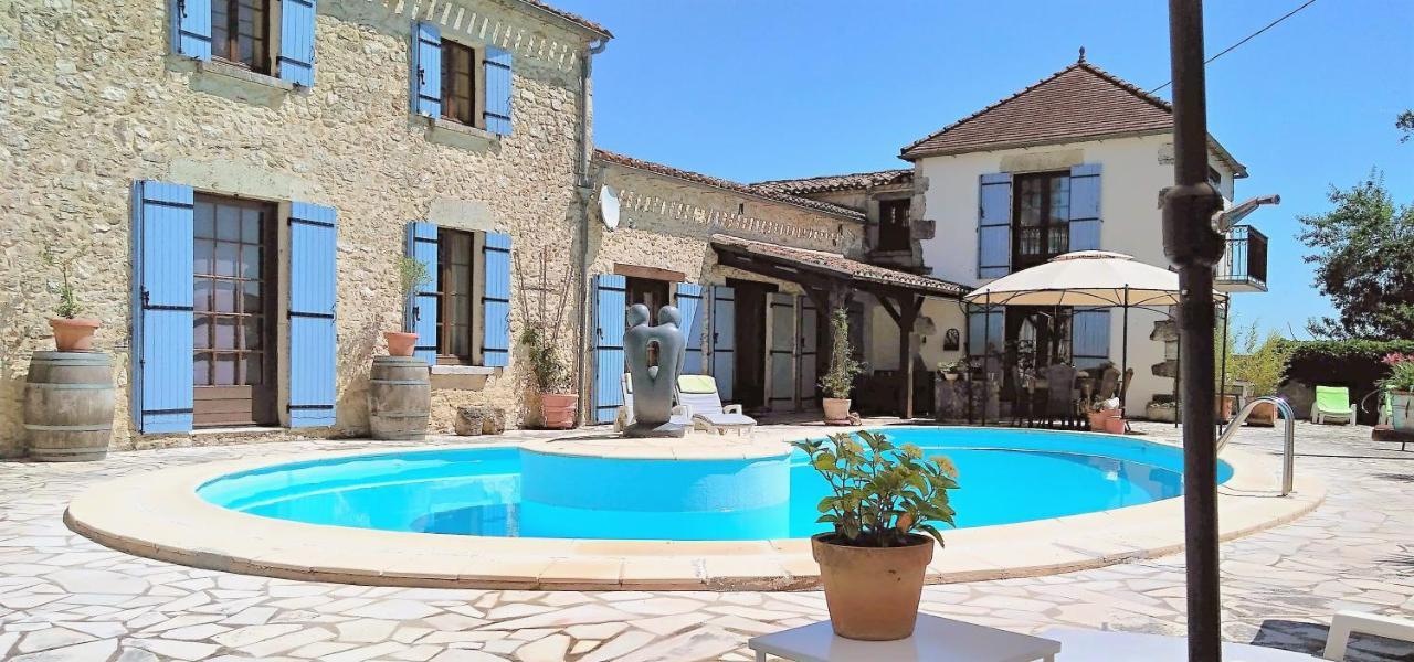 Savignac-de-Duras Luxury B&B Maison A Votre Sante, In Bordeaux Wine Region מראה חיצוני תמונה
